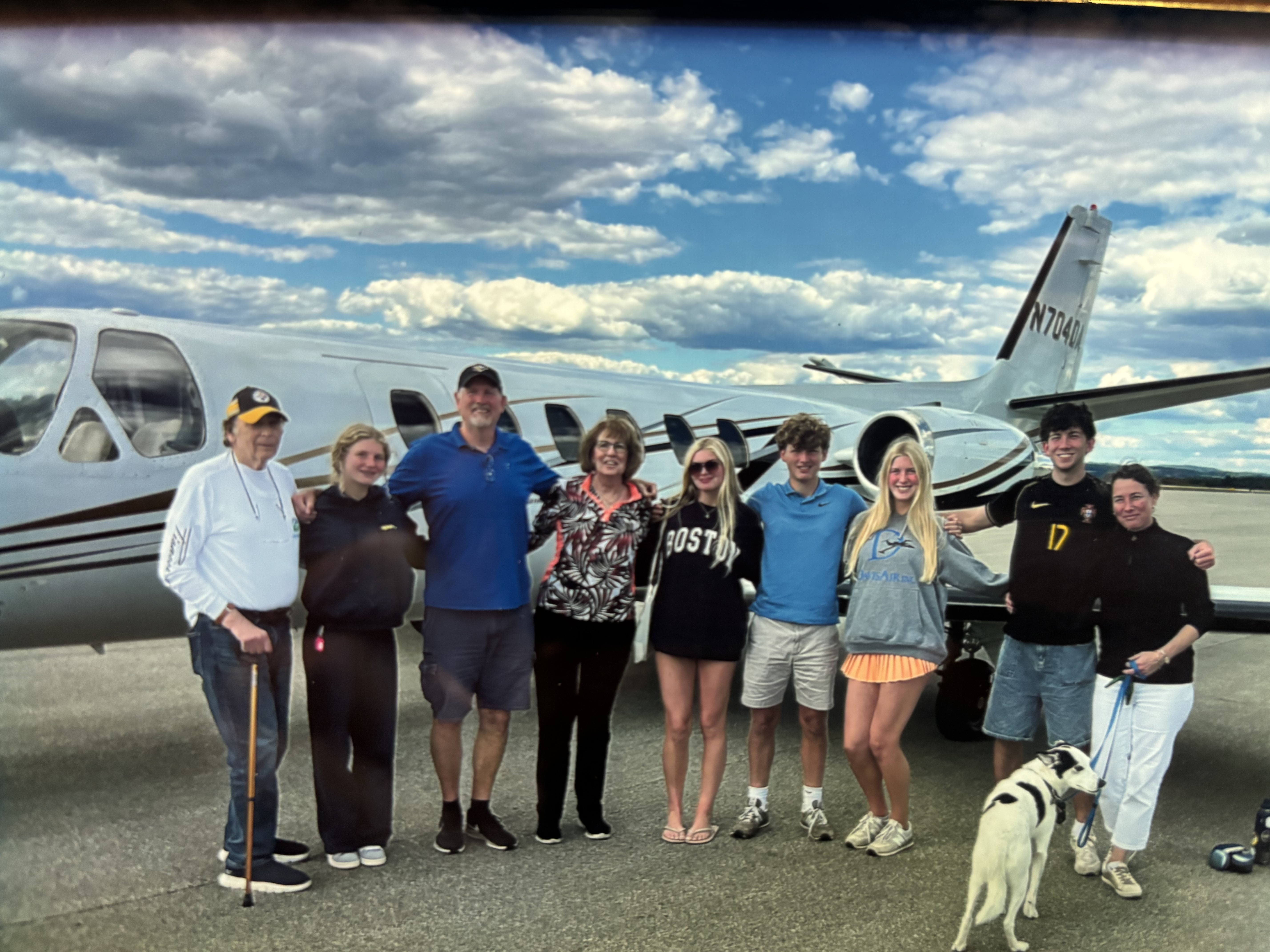 My extended family and I.